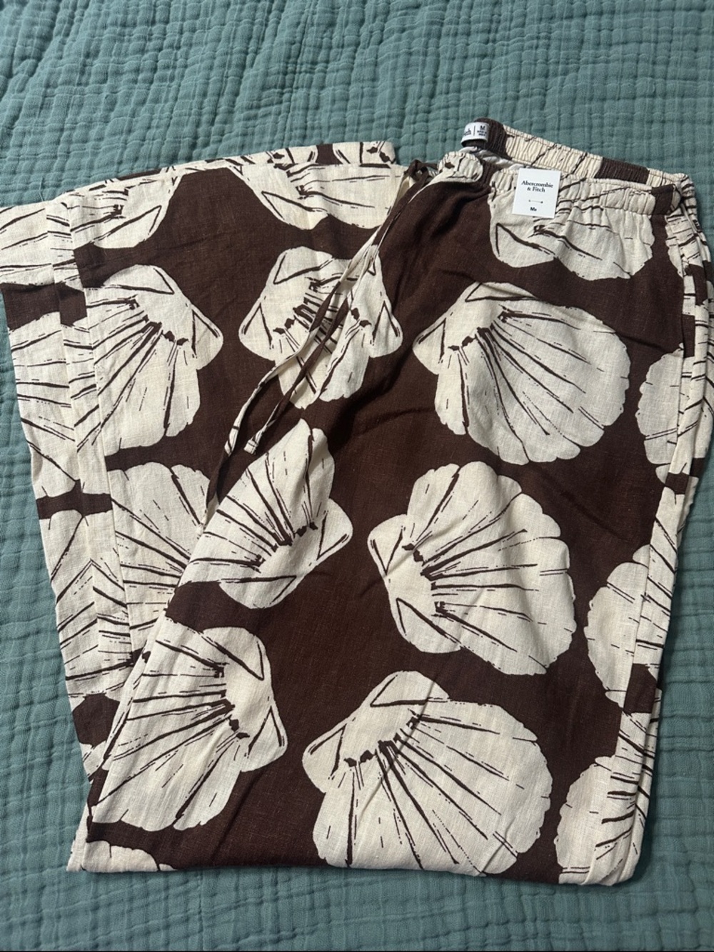 NWT Abercrombie Women’s Linen Pants - Picture 4 of 5
